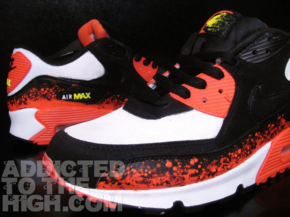 Nike Air Max 90 Lava Atc Mizzeecustoms 4