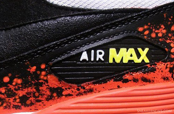 Nike Air Max 90 'Inframiz' Lava ATC Customs by MizzeeCustoms