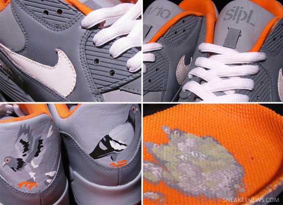 Nike Air Max 90 ‘Pigeon’ by MizzeeCustoms