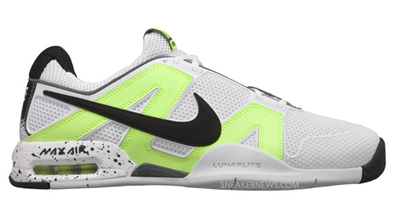 Nike Air Max Courtballistec 2.3 White Hot Lime Black 1