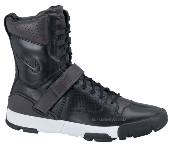 Nike Air Ratna Boot Black White 1