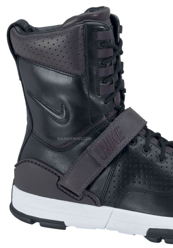 Nike Air Ratna Boot Black White 3