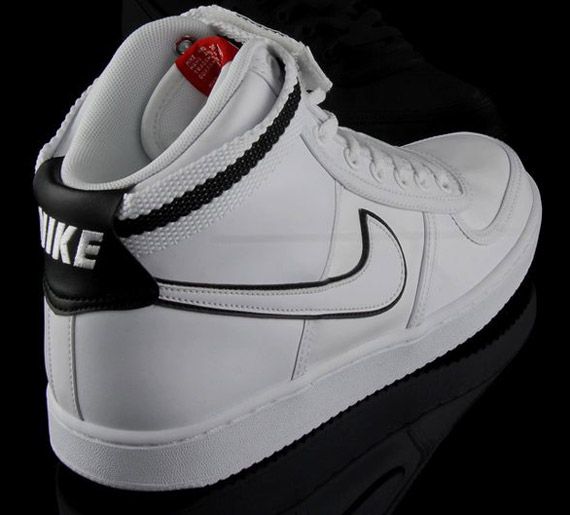 Nike Vandal High White Black Red 2