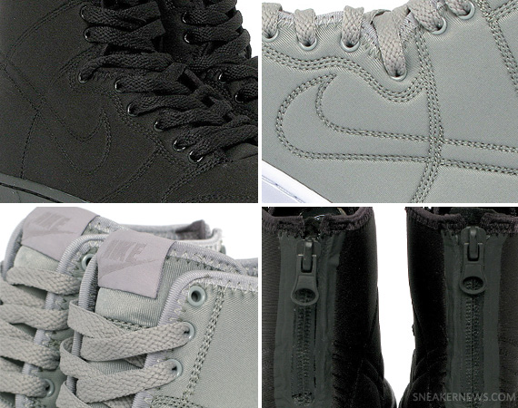 Nike WMNS AquaDunk High Skinny – Black + Medium Grey