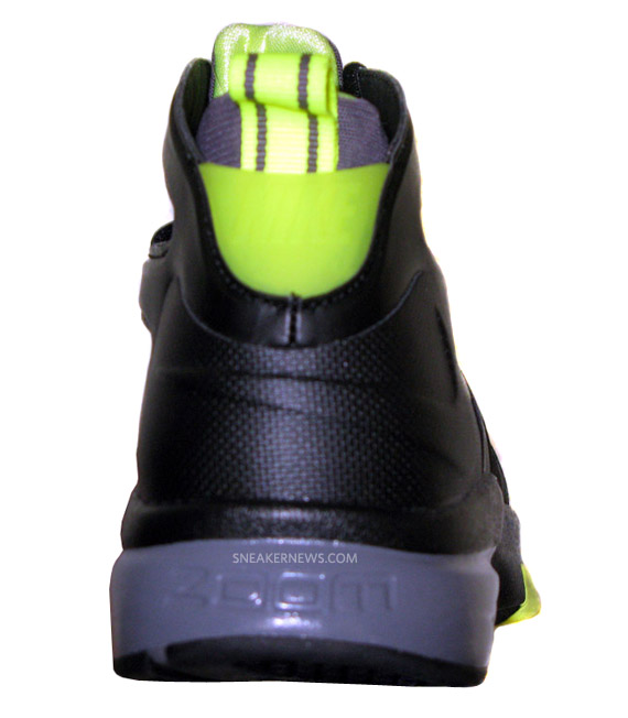 Nike Zoom Huarache Tr Mid Black Volt Dark Grey 10