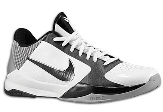 Nike Zoom Kobe V Tb White Black