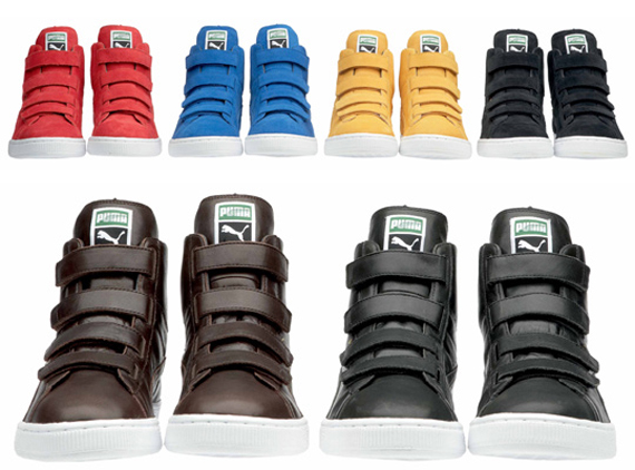 Puma Suede Mid Velcro Front