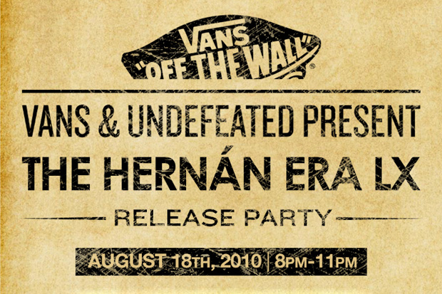 Vans Undefeated Present Hernan Era Lx Release Party 0