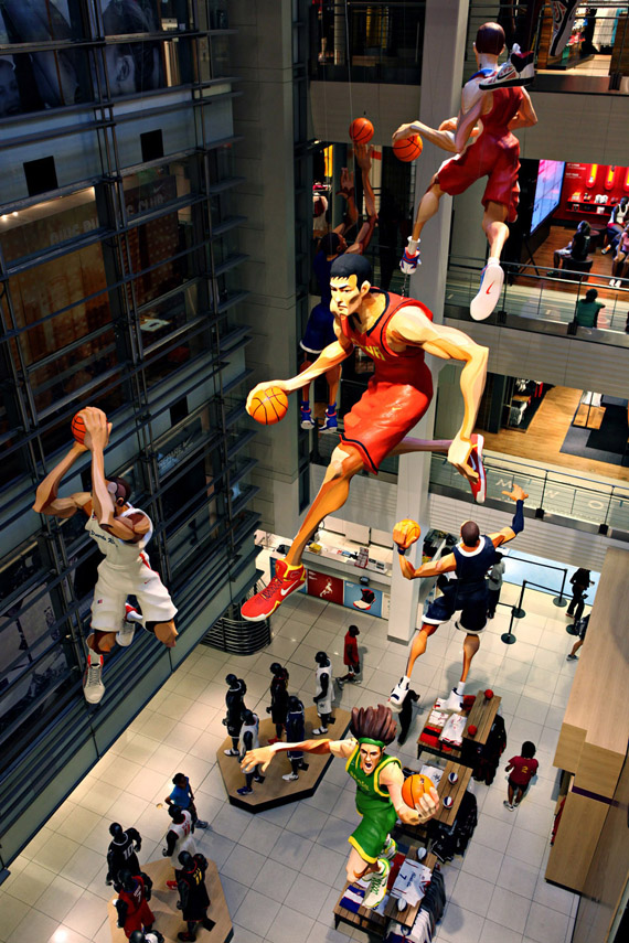World Basketball Festival Displays NikeTown NYC