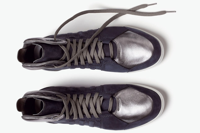 Adidas Slvr New High Top Blue Top 1