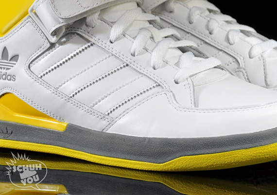 adidas forum mid yellow