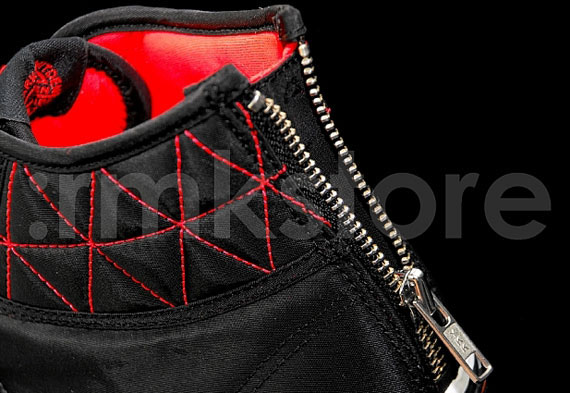 adidas Originals Nizza High Zipper - Black Flight Jacket