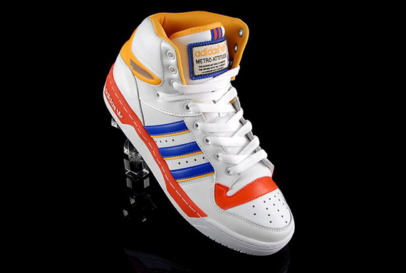 Antibiotica Rijke man veelbelovend adidas Originals Metro Attitude High - White - Orange - Yellow - Blue -  SneakerNews.com