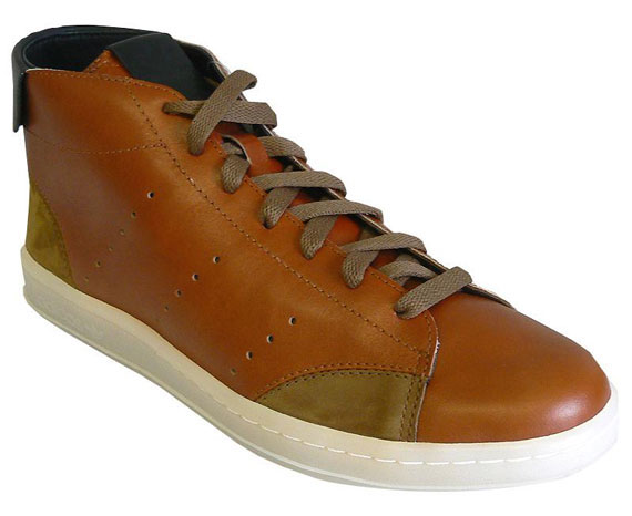 Stan Smith 80s Mid - Brown + Navy - SneakerNews.com