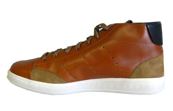 adidas stan smith mid brown