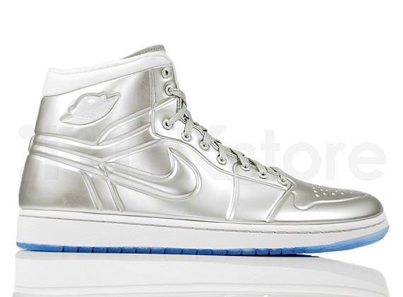 Air Jordan 1 Armor - Metallic Silver - White | New Images - SneakerNews.com