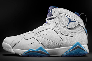 air jordan 7 white french blue 2015 release thumb Air Jordan Release Dates   2014