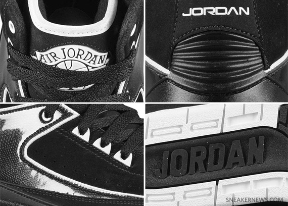 Air Jordan II (2) Retro - Black - White | New Images