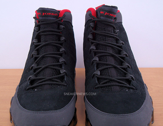 Air Jordan Ix Black Varsity Red Dark Charcoal Reminder 3