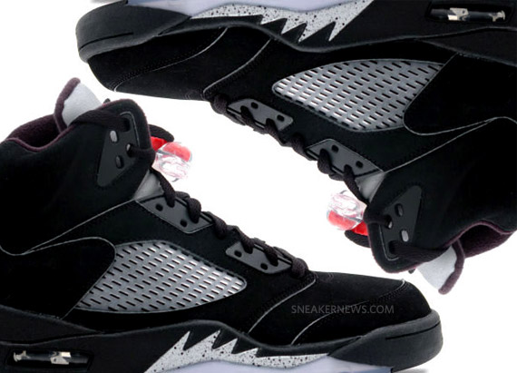 Air Jordan V Retro Black Silver 2011 1