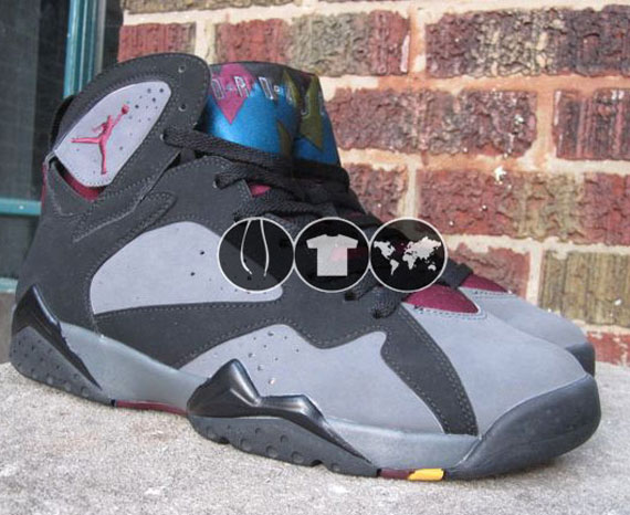 Air jordan ungdom Vii Bordeaux 2011 Sample 01