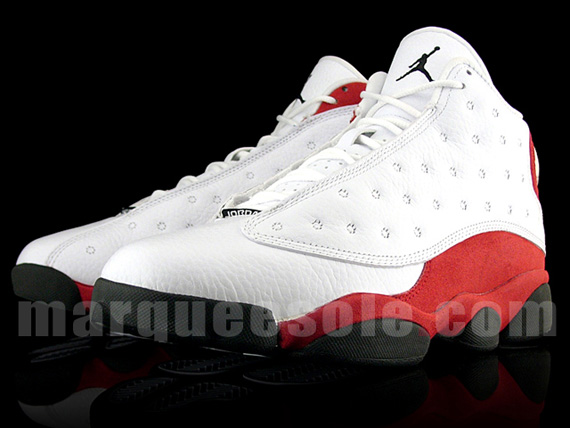 Air Jordan Xiii White Red 2010 Ms New Images 03