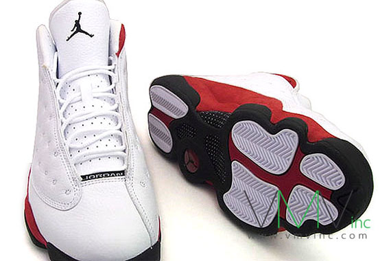 Air Jordan XIII (13) Retro - White - Black - True Red | Available Early