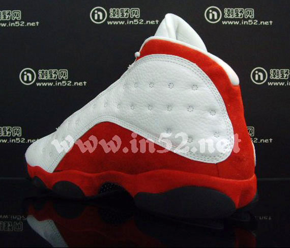 Air Jordan Xiii 13 Retro White Black True Red Detailed Images 0590