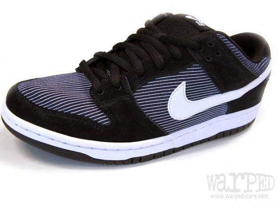 Nike SB Dunk Low – Black – White Pinstripes | Spring 2011