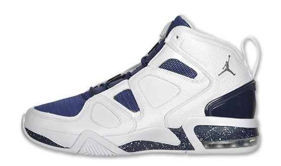 Air Jordan Ol' School IV - White - Midnight Navy - SneakerNews.com
