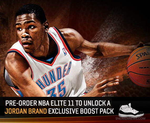 Jordan Brand 'Boost Pack' on EA Sports NBA Elite '11