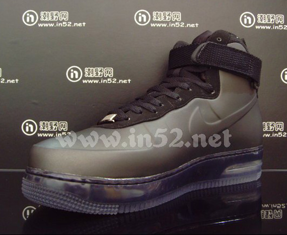 Nike Air Force 1 Foamposite Black Detailed Images 03