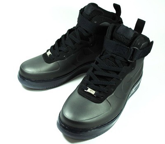 Nike Air Force 1 Foamposite Black Ebay 3