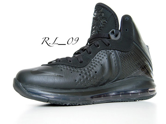 Nike Air Max Lebron 8 Gr Black Black 2 22