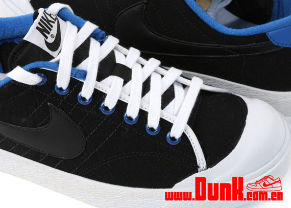 Nike All Court Low Vntg Black Sapphire Blue 03