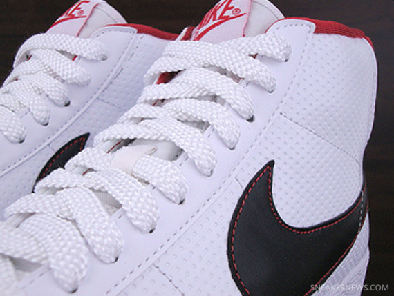 Nike Blazer High – White – Black – Varsity Red
