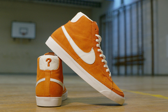 Size? x Nike Blazer Mid – Orange – White
