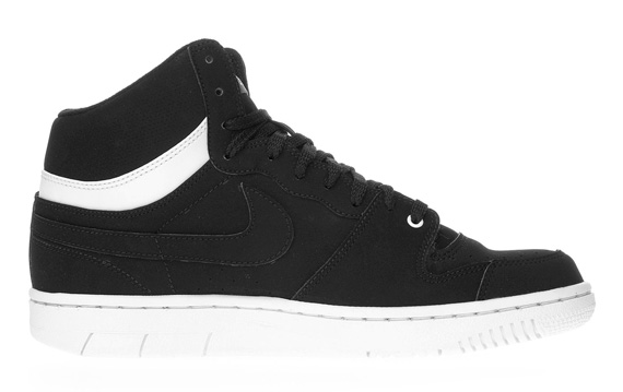 Nike Court Force Mid Blk White Jd 04