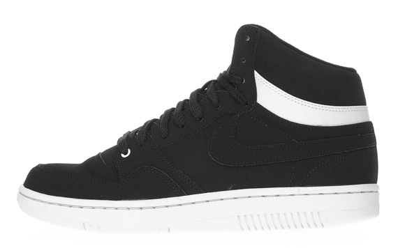 Nike Court Force Mid Blk White Jd 06