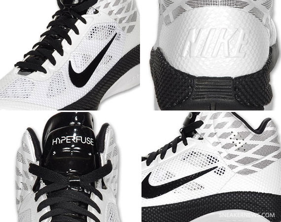 Nike Zoom Hyperfuse – White – Black
