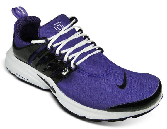 nike presto purple and black