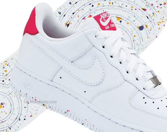 Nike WMNS Air Force 1 Low ’07 – White – Rainbow Speckle