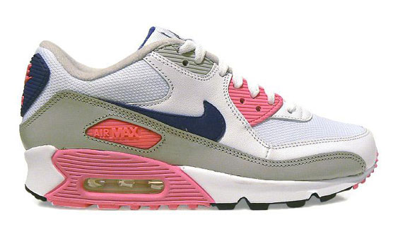 Nike Wmns Air Max 90 Og White Laserpink Concord Preorder 01