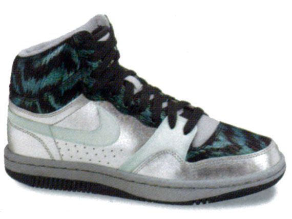 Nike Wmns Court Force High Silver Fall 2010