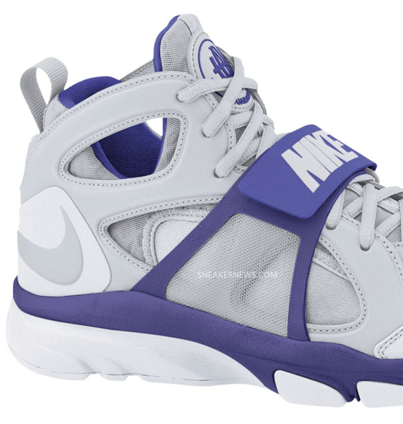 Nike Zoom Huarache Tr Grey Purple 3