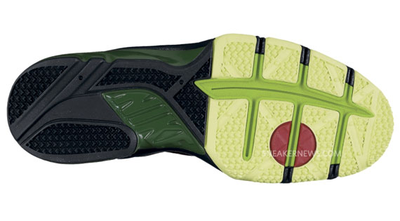 nike zoom huarache tr mid green hornet new img 01