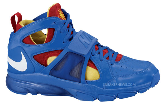 Nike Zoom Huarache Tr Mid Superman New Img 05