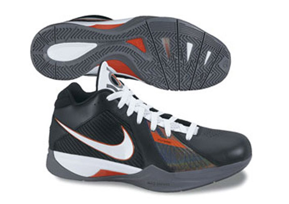 Nike Zoom Kd Iii Black White Orange