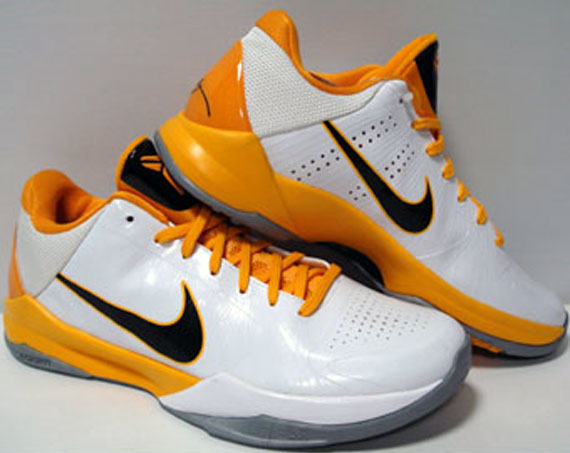 kobe 5 black and yellow