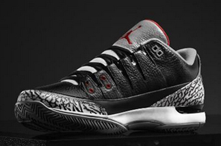 nike zoom vapor tour aj3 black cement rd thumb Air Jordan Release Dates   2014